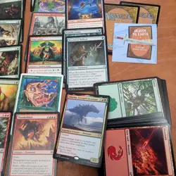 Custom Commander MTG Deck Magic = Red Green **ELVES ELF** Tribal Power Matters - Image 5