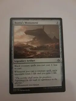 Bontu's Monument NM Magic the Gathering Amonkhet MTG - Image 1