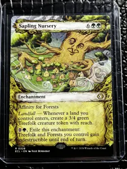 Sapling Nursery (Showcase) Lorwyn Eclipsed Pack Fresh! Mint! Rare MTG - Image 1