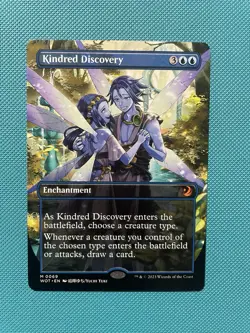 Kindred Discovery (Anime Borderless) Wilds of Eldraine: Enchanting Tales #0069 - Image 1