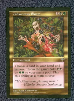 CADAVEROUS BLOOM Mirage Magic the Gathering Unplayed Near Mint - Image 1