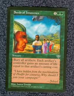 SEEDS OF INNOCENCE Mirage Magic the Gathering Unplayed Near Mint - Image 1