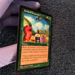 SEEDS OF INNOCENCE Mirage Magic the Gathering Unplayed Near Mint - Image 5