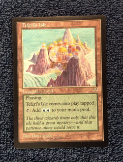 TEFERI'S ISLE Mirage Magic the Gathering Unplayed Near Mint - Image 3