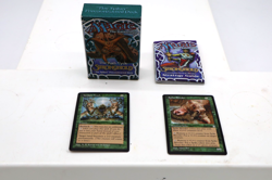 Magic The Gathering Stronghold The Spikes Theme Deck Compl. w/ Box Book NM 1998 - Image 2