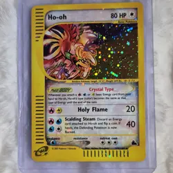 Pokemon Ho-oh 149/144 Skyridge Holo Rare 2003 Basic 80 HP Ancient Bird - Image 1