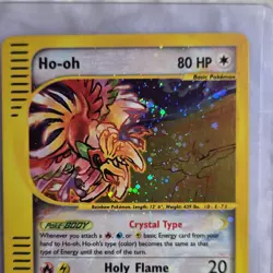 Pokemon Ho-oh 149/144 Skyridge Holo Rare 2003 Basic 80 HP Ancient Bird - Image 5