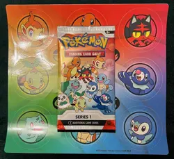 Pokemon TCG First Partner Illustration Series 1 Sealed Booster Pack + Stickers ✅ - Image 4