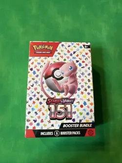 Pokemon TCG: Scarlet & Violet 151 Booster Bundle Box New Factory Sealed 6 Packs - Image 1