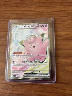 Pokemon Lillie's Clefairy ex 173/159 Sv09: Journey Together Ultra Rare - Image 2