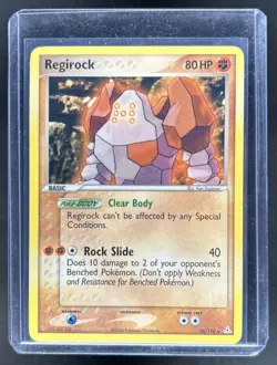 2006 Pokemon EX Holon Phantoms Regirock #28/110 - Image 1
