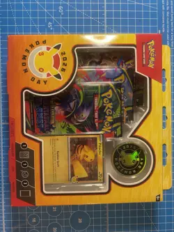 Pokemon Day 2026 Collection Box Exclusive Booster Packs Promo Card Pikachu - Image 1