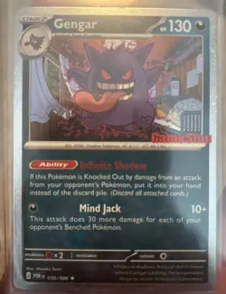 Gengar 050/088 Gamestop Stamped Promo - Pokemon TCG: Perfect Order - Image 1
