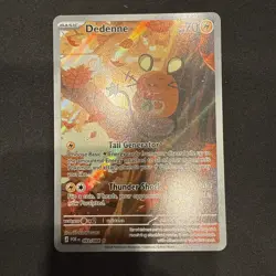 2026 Pokemon - DEDENNE - IR Illustration Rare - PERFECT ORDER - 093/088 - Image 1