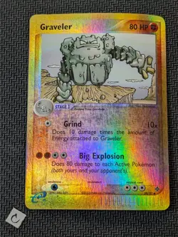 Graveler 29/97 - ex Dragon Reverse Holo Uncommon Pokemon TCG MP - Image 1