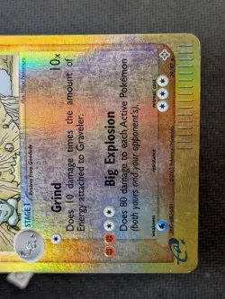 Graveler 29/97 - ex Dragon Reverse Holo Uncommon Pokemon TCG MP - Image 5