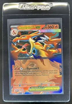 2025 Pokemon MEP Black Star Promos Mega Charizard Y ex #030 - Image 1