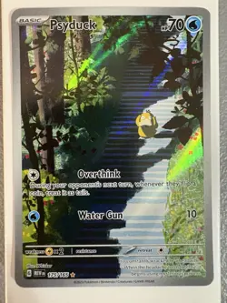 Pokemon Psyduck 175/165 Illustration Rare Holo Sv: Scarlet & Violet 151 Card - Image 1
