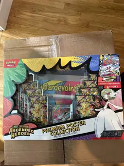Pokemon Ascended Heroes Premium Poster Collection - Mega Gardevoir New SHIP FAST - Image 1