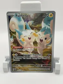 Pokemon Pachirisu Illustration Rare 208/198 SV01 Scarlet & Violet Holo 70 HP 20… - Image 1