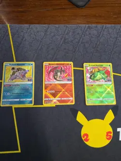 Pokemon TCG Pokemon GO Radiant Starter Trio - Charizard, Blastoise, Venusaur - Image 1