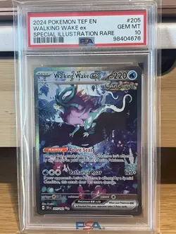 Pokemon WALKING WAKE 205/162 Special Illustration Rare Temporal Forces PSA 10 - Image 1