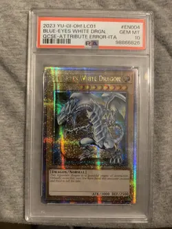 PSA 10 YU-GI-Oh! 25th Ann. Blue-Eyes White Dragon QUARTER CENTURY SECRET RARE - Image 1