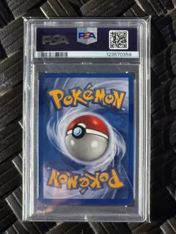 1999 POKEMON BASE SET UNLIMITED #7 HITMONCHAN-HOLO PSA 6 - Image 2