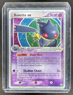 2006 Pokemon EX Legend Maker Banette Holo #85/92 - Image 1