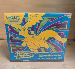 Pokemon TCG: Mega Evolution-Ascended Heroes Pokemon Center Elite Trainer Box ETB - Image 1