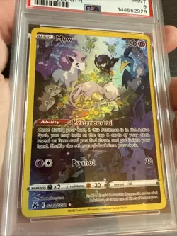 Mew GG10/GG70 Full Art 2023 Pokemon SWSH Crown Zenith PSA 9 Mint - Image 4