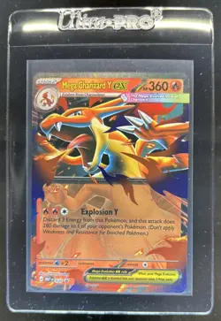 2025 Pokemon MEP Black Star Promos Mega Charizard Y ex #030 - Image 1