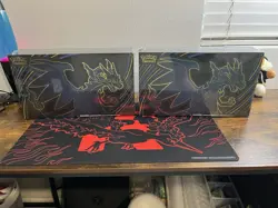 Pokemon Mega Charizard X EX Ultra-Premium Collection Box Sealed New LOT OF 2 - Image 1