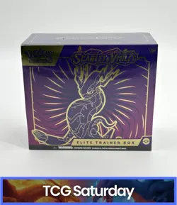 2023 POKEMON SCARLET & VIOLET ELITE TRAINER BOX (MIRAIDON) SEALED - Image 1