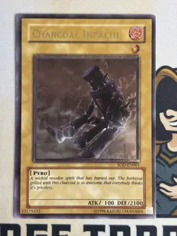 Charcoal Inpachi SOD-EN001 Ultimate Rare Unlimited Yu-Gi-Oh! NM - Image 3