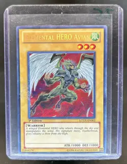 2011 Yu-Gi-Oh! Years Mega English Elemental HERO Avian Alt Art #LCGX-EN002 - Image 1