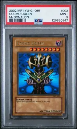 Cosmo Queen *PSA 9* Ultra Rare *MP1-002* McDonalds Promo *2002* Yugioh - Image 1