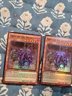 Army of the Haunted x3 - Super Rare - MZMU-EN002 Maze of Muertos Set - Yugioh - Image 4