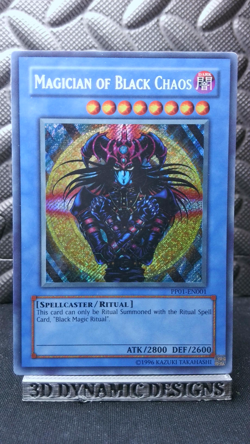 | Yugioh Magician of Black Chaos PP01-EN001 Secret Rare Premium Pack LP/MP 🔥 | - Image 1