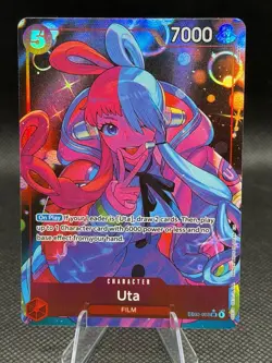 One Piece English EB03-003 Uta (SR) Alt Art Heroines Edition - Image 1