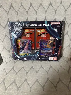 One Piece Card Game Illustration Box vol. 6 Brand New Factory Sealed - Image 1