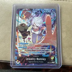 One Piece TCG OP15 -EB04 Jewelry Bonney Leader Alt Art EB04-001 NM - Image 1