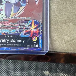 One Piece TCG OP15 -EB04 Jewelry Bonney Leader Alt Art EB04-001 NM - Image 4
