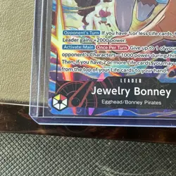 One Piece TCG OP15 -EB04 Jewelry Bonney Leader Alt Art EB04-001 NM - Image 5