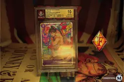 One Piece Monkey D. Luffy(Luffytaro)1s Edition ST18-005 French Vol. 0 BGS 10 - Image 1