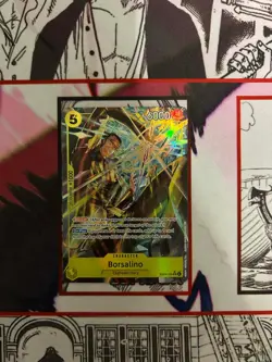 Borsalino EB04-058 SR Alt Art (MINT) Pack Fresh (on hand) ENGLISH One Piece CCG - Image 1