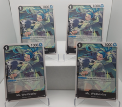 Ms. Wednesday Playset - OP14-083 x4 - The Azure Sea's Seven - One Piece TCG - Image 1