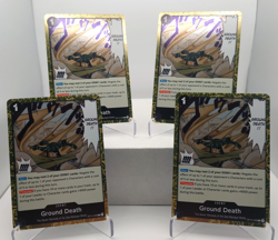 Ground Death Playset OP14-096 x4 - The Azure Sea's Seven - One Piece TCG - Image 1