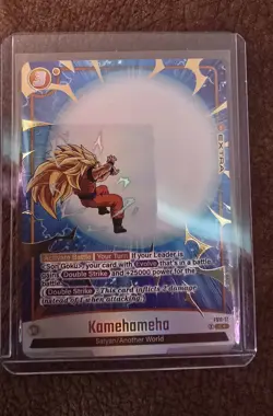 Dragon Ball Super Card Game Fusion World- Kamehameha FS11-17 Foil Gold - Bandai - Image 1