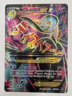 Pokemon M Gardevoir EX 112/114 Ultra Rare Full Art Holo XY Steam Siege Card - Image 1